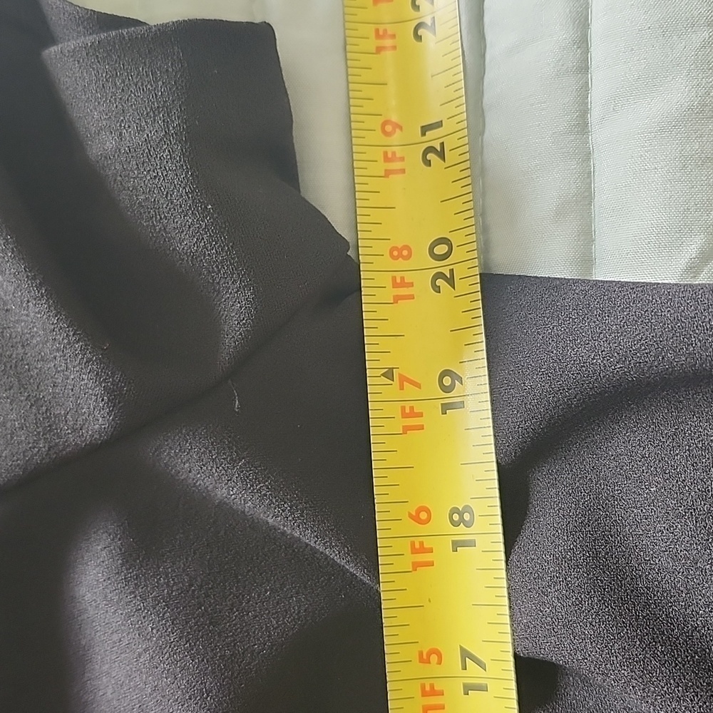 Harper 241 Long Sleeve Crepe Tie Belt Sheath Dress Black Size 16 - Picture 13 of 15